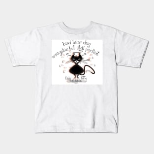 KINKY KITTY - Bad Hair Day Kids T-Shirt